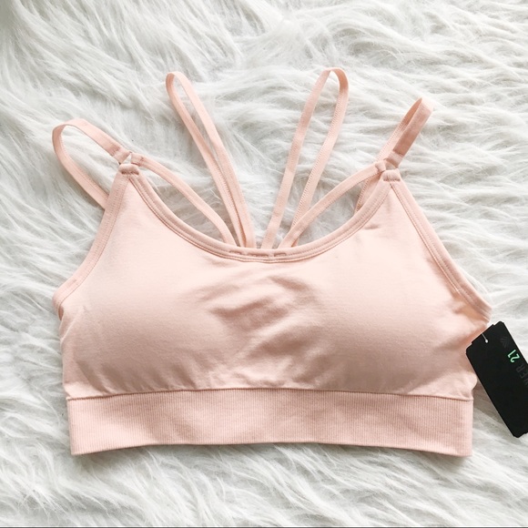 Forever 21 Other - Forever 21 Pastel Pink Sports Bra